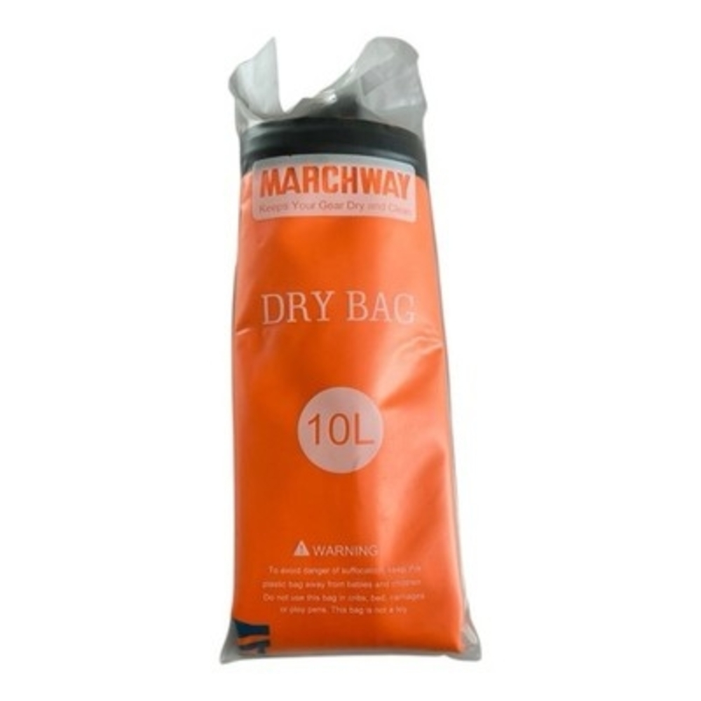 MARCHWAY 10L Floating Waterproof Dry Bag Orange NIP Outdoor Gear